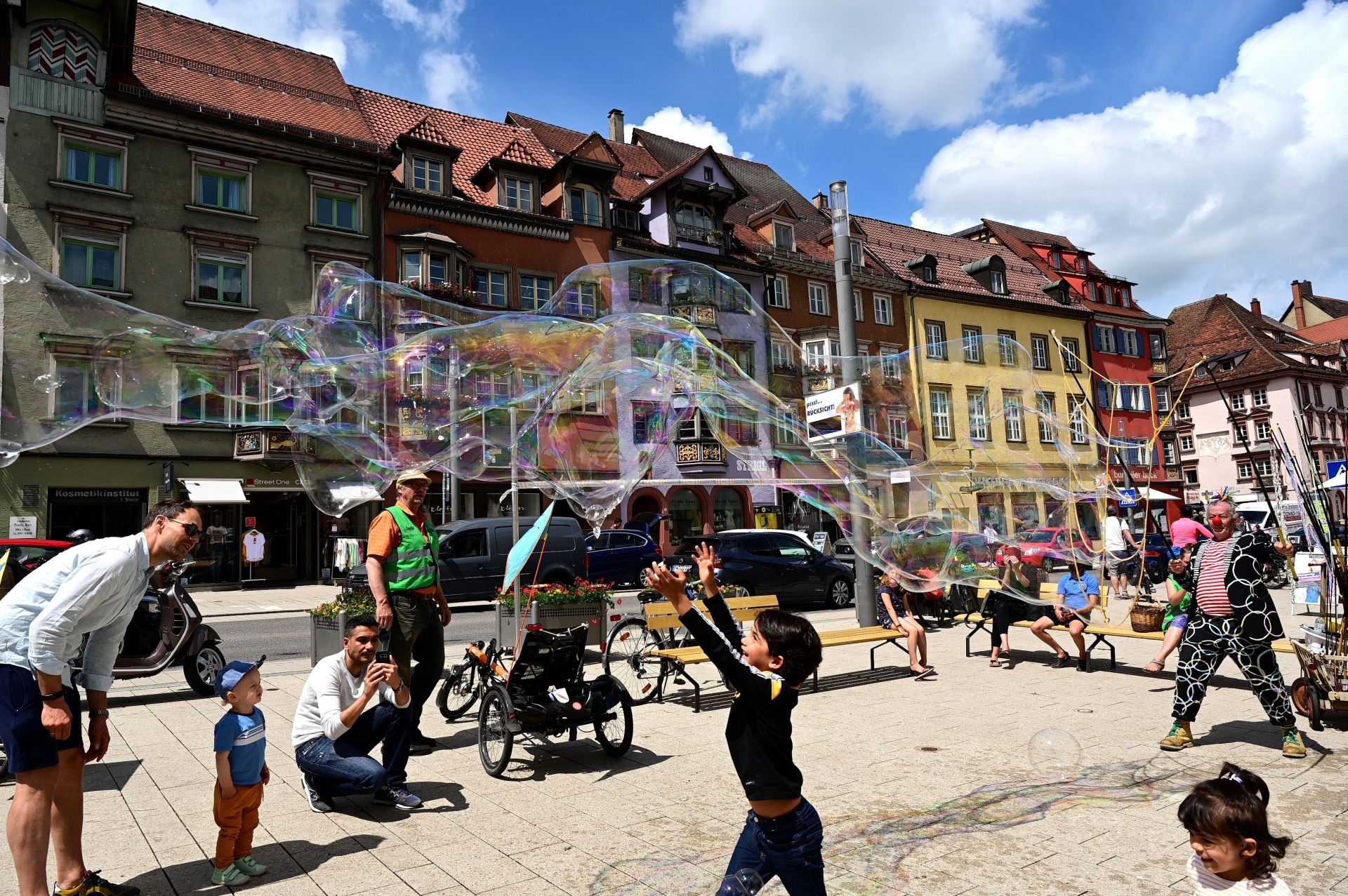Historische Hauptstraße in Rottweil